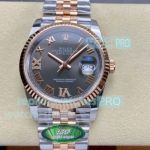Swiss 3235 ARF Rolex Datejust 36mm Two-tone Rose Gold Jubilee Watch with VI Diamond 